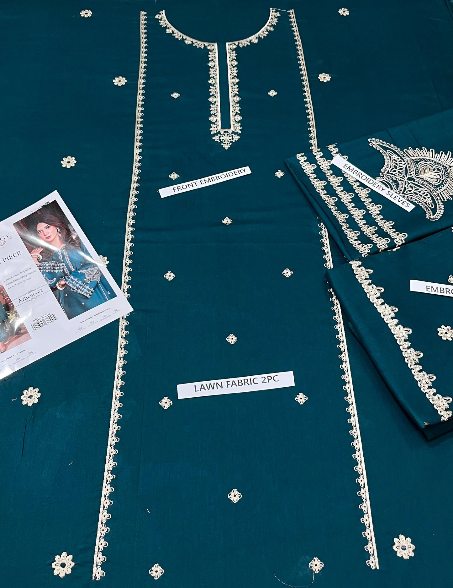 Lawn Embroidered 2pc