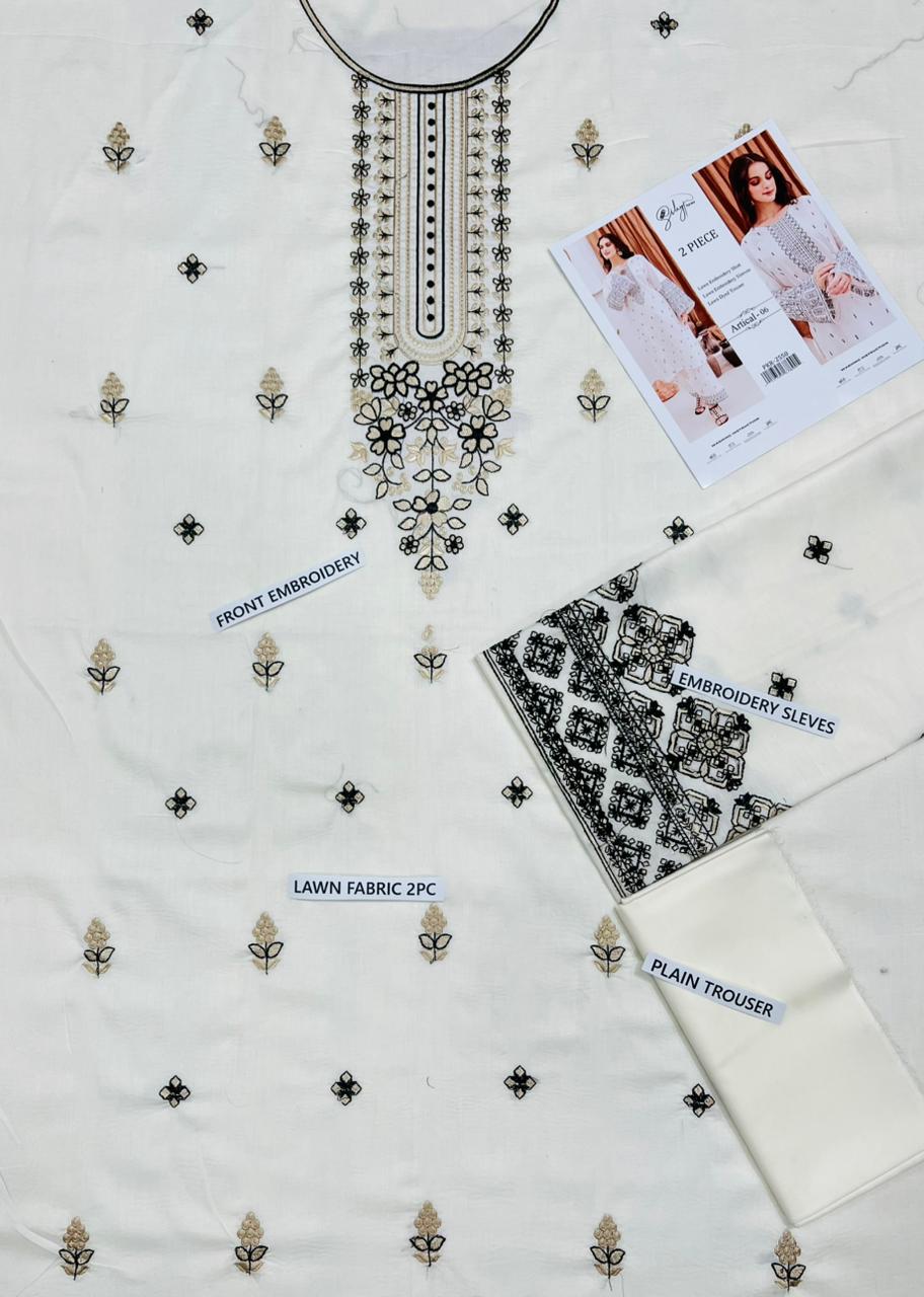Lawn Embroidered 2pc