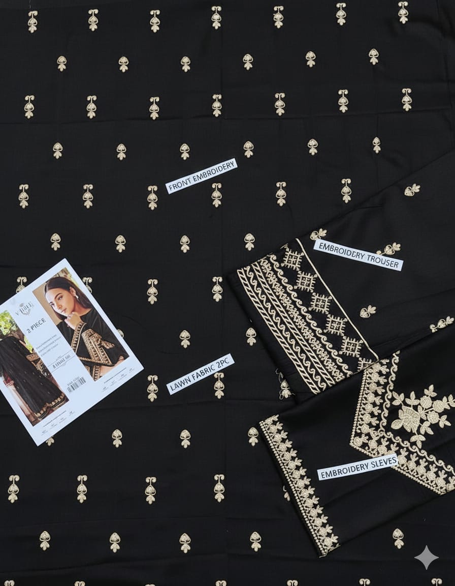 Lawn Embroidered 2pc
