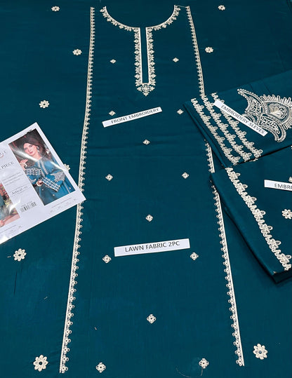 Lawn Embroidered 2pc