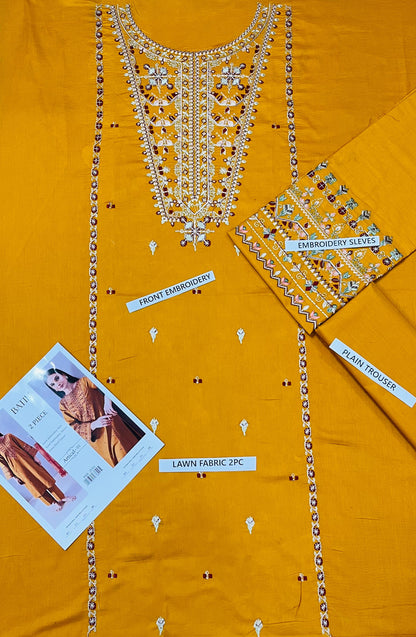 Lawn Embroidered 2pc